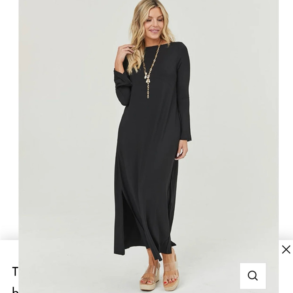 She Bird Black Marissa Maxi Dress